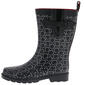 Womens Capelli New York Mid-Calf Dotted Circles Rain Boots - image 2