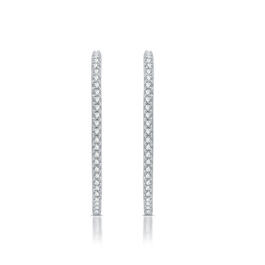Nova Star&#40;R&#41; Lab Grown Diamond Inside-Out Hoop Earrings