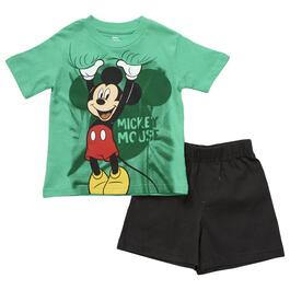 Baby Boy &#40;12-24M&#41; Disney&#40;R&#41; Mickey Mouse Top & Shorts Set