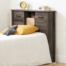 South Shore Asten Bookcase Headboard with Doors