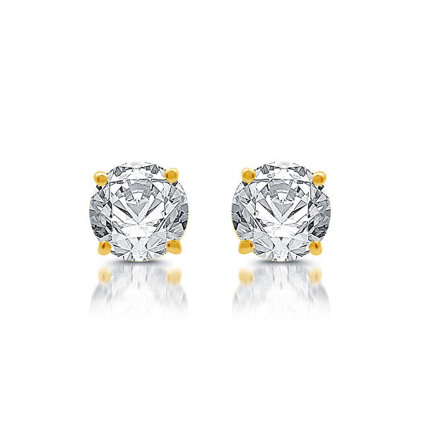 Nova Star&#40;R&#41; 1ctw. Lab Grown Diamond Prong Set Stud Earrings - image 