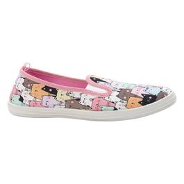 Womens Take A Walk Calling All Cat Lovers Fashion Sneakers