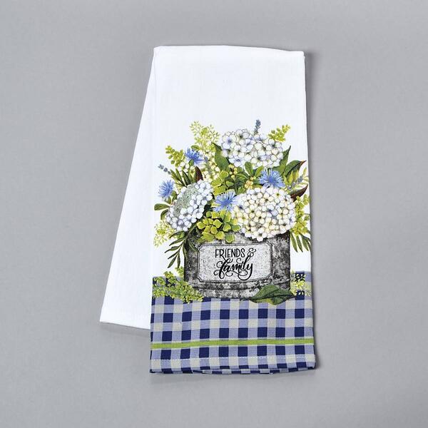 Kay Dee Friends & Family Bouquet Dual Purpose Kitchen Towel - image 