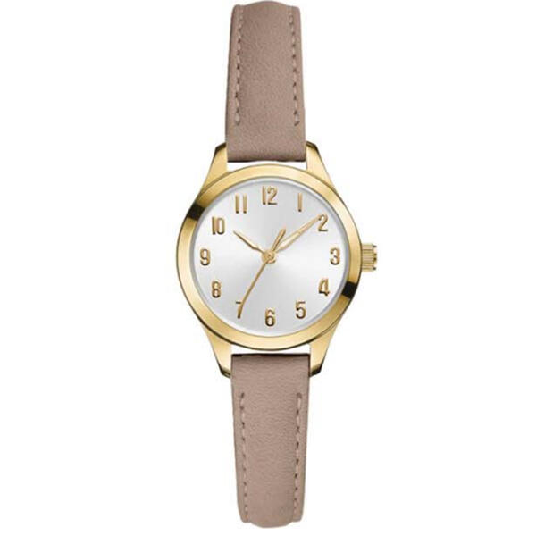 Womens Gold-Tone & Light Silver Sunray Dial Watch - 14892G-07-B20 - image 