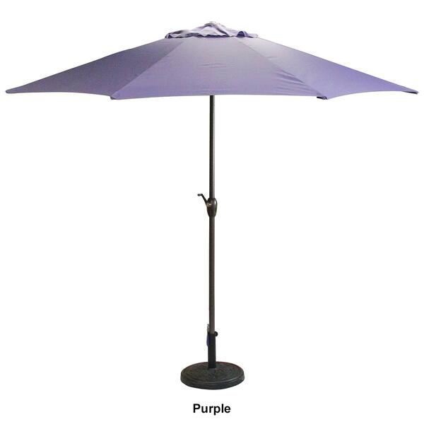 Northlight Seasonal 9ft. Patio Market Umbrella with Hand Crank
