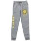 Young Mens Brooklyn Cloth Vibes Exploded Smiley Face Joggers - image 1