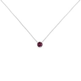 Haus of Brilliance Sterling Silver Amethyst Pendant Necklace