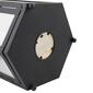 Alpine Black Hexagonal Candlelit Lantern w/ Warm White LEDs - image 11