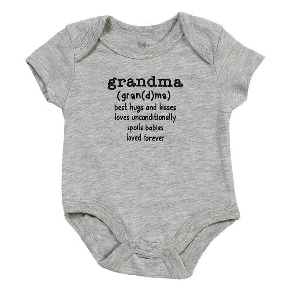 Baby Unisex &#40;3-9M&#41; Baby Essentials Grandma Hugs Bodysuit - image 
