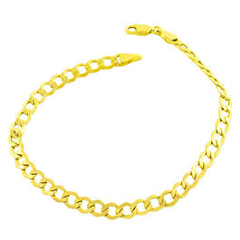 Gold Classics&#40;tm&#41; 10kt. Yellow Gold Curb Link Bracelet