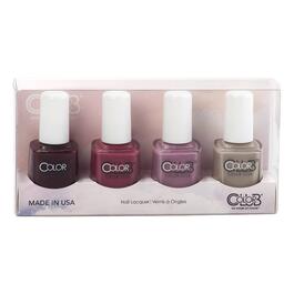 4pc. Earthly Color Club Nail Lacquer Kit