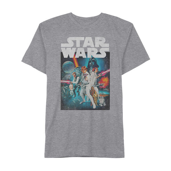 Young Mens Star Wars(R) Classic Poster Short Sleeve Graphic T-Shirt - image 