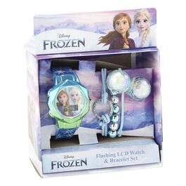 Kids Disney Frozen 2(c) LCD Watch and Bracelet Set - FZN45070