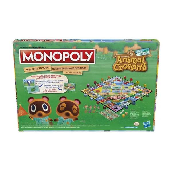 Hasbro Monopoly Animal Crossing Board Game