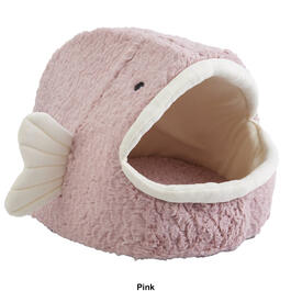 Comfortable Pet Plush Fish Pet Bed