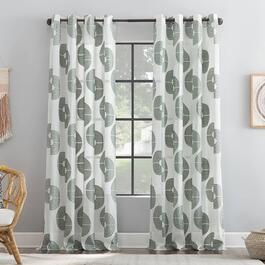 Udell Modern Woven Clip Grommet Panel Curtains