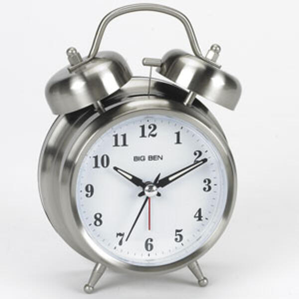 Westclox Twin Bell Quartz Alarm Clock - image 