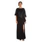 Womens R&M Richards Sleeveless Maxi Dress w/Sheer Lace Poncho - image 1