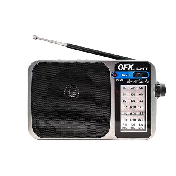 QFX AM & FM Shortwave Radio with Bluetooth - image 