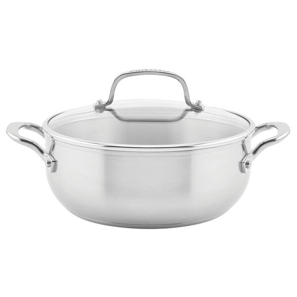KitchenAid&#40;R&#41; Stainless Steel 3-Ply Base 4qt. Casserole - image 
