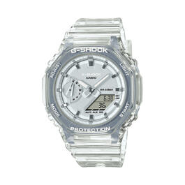 Womens G-Shock Clear Jelly Resin Strap Watch - GMAS2100SK7A