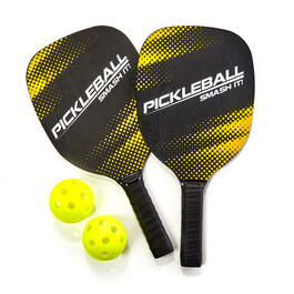 2pk. Pickleball Paddles & Ball