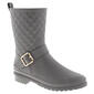Womens Capelli New York Quilted Mid Calf Rain Boots - image 4