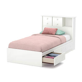 South Shore Little Smileys Twin Mates Bed - White