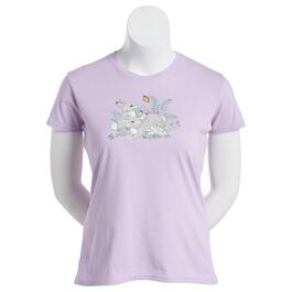 Plus Size Top Stitch by Morning Sun Best Bunnies Tee