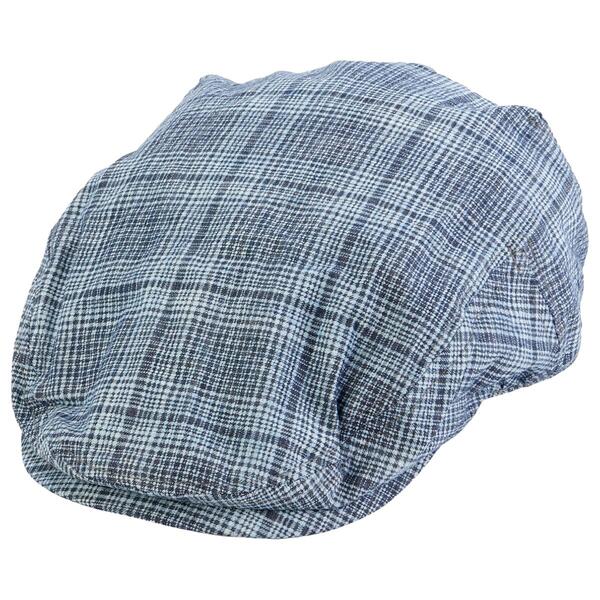 Mens DHC Chambray Plaid Ivy Hat - image 
