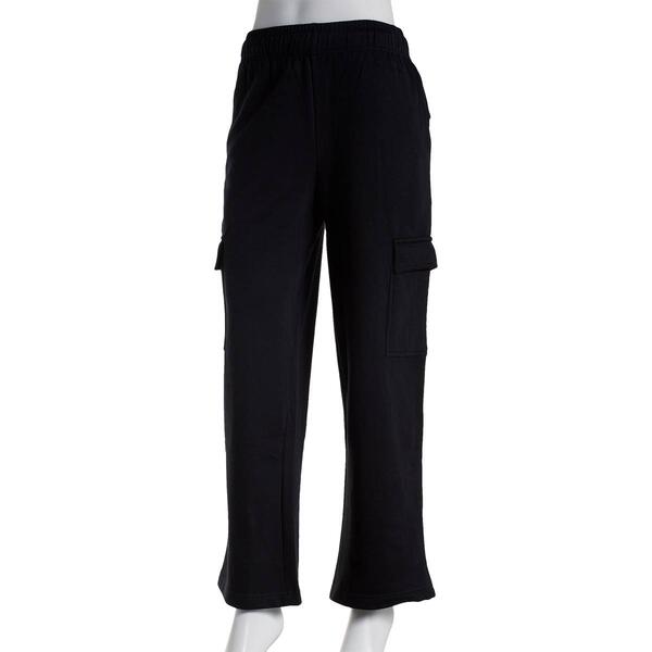 Juniors Urban Rebel Kimmy Cargo Fleece Lined Sweatpants - image 