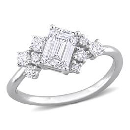 Diamond Classics&#40;tm&#41; 1 1/3ctw. Diamond 14kt. Cluster Ring