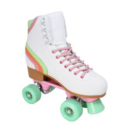 Womens Cosmic Skates Retro Stripe Roller Skates