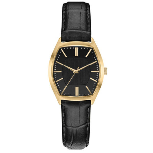 Womens Gold-Tone Black Dial Watch - 14962G-07-G02 - image 