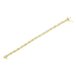 Haus of Brilliance 10kt. Yellow Gold 4-Leaf Clover Bracelet