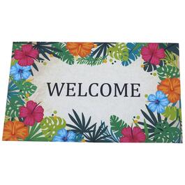 Tropical Welcome Doormat