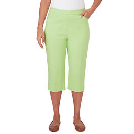 Plus Size Alfred Dunner Miami Beach Millennium Clam Digger Pants