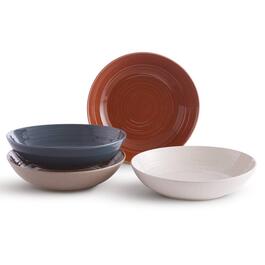 Sango Siterra Painters Palette Mixed Dinner Bowls - Set of 4
