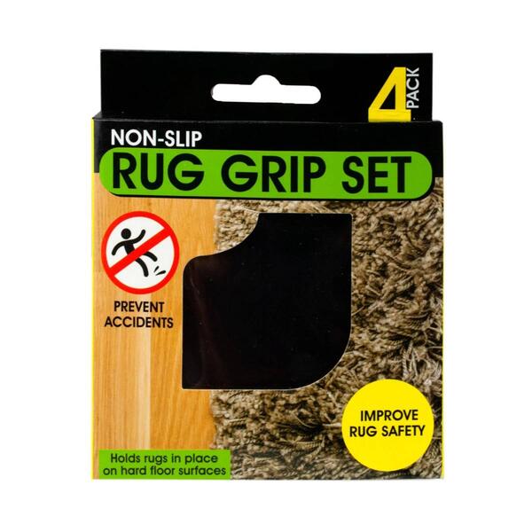 Kole Imports 4pk. Non-Slip Rug Grip Set - image 