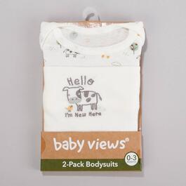 Baby Boy &#40;3-9M&#41; baby views&#40;R&#41; 2pk. Farm Bodysuits
