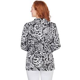 Womens Ruby Rd. Batik Blush Paradise Jacket