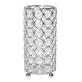 Elegant Designs&#40;tm&#41; Elipse Crystal 6.75in. Decorative Vase