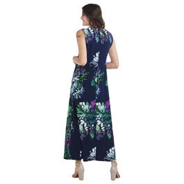 Womens Ellen Weaver Sleeveless Floral Maxi Dress
