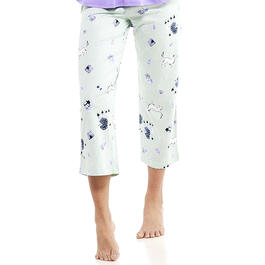 Womens HUE&#40;R&#41; Spa Dog Pajama Capri Pants