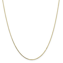 Gold Classics&#40;tm&#41; 10kt. 0.7mm 16in. Box Chain Necklace