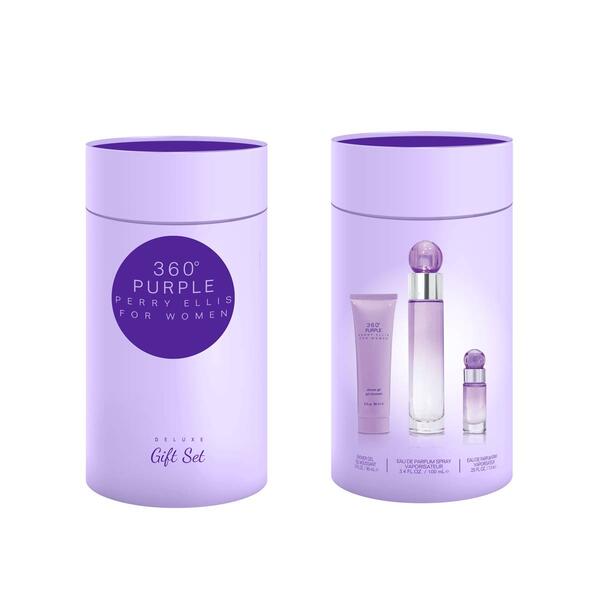 Perry Ellis 360 Purple For Women Gift Set - image 