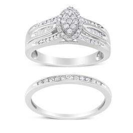 Haus of Brilliance 1/2ctw. Diamond Engagement Bridal Set