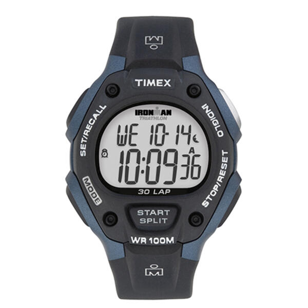 Mens Timex&#40;R&#41; Blue/Black Resin Watch - T5H5919J - image 