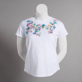 Petite Architect&#40;R&#41; Floral Butterfly Tee