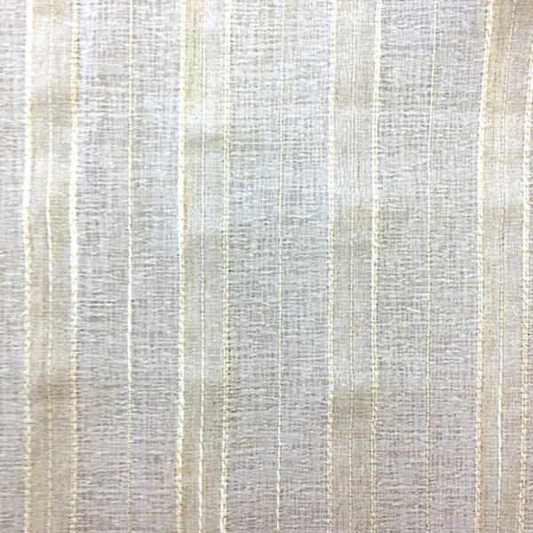 Linen Stripe Kitchen Curtains